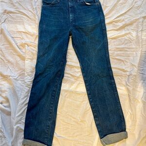Wrangler Blue Straight Leg Jeans Timeless Fit